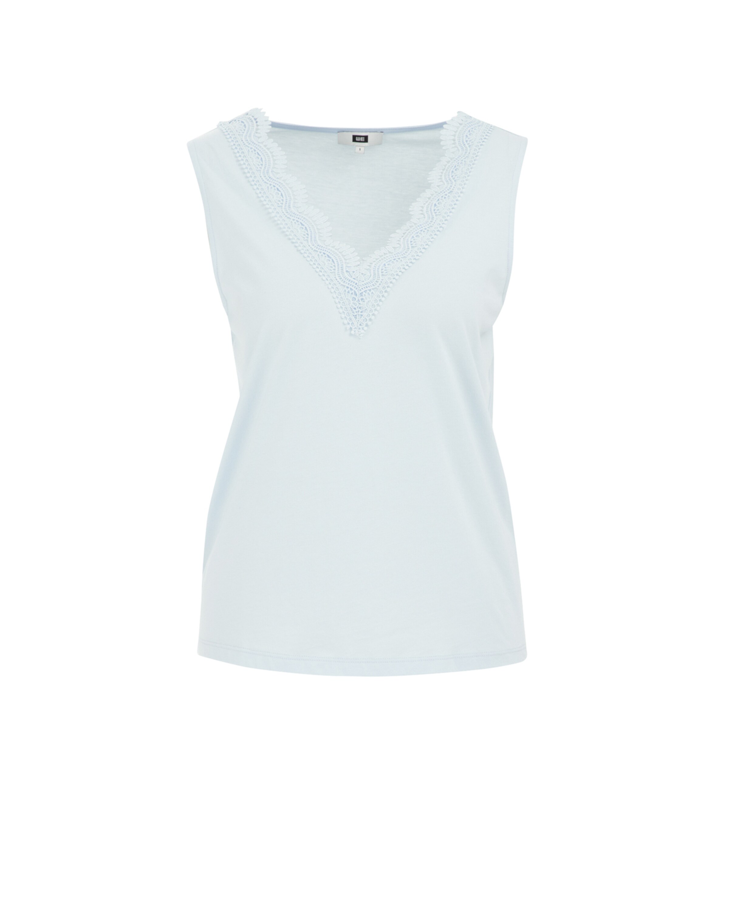 WE Fashion Τοπ σε μπλε: μπροστά