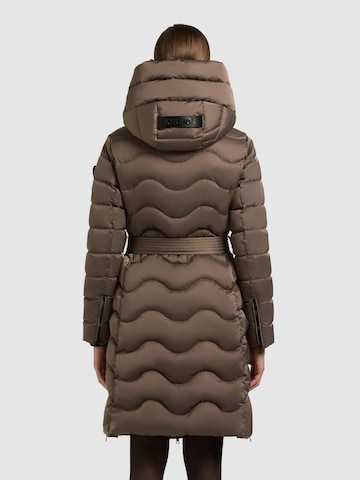 Manteau d’hiver 'Mira' khujo en marron