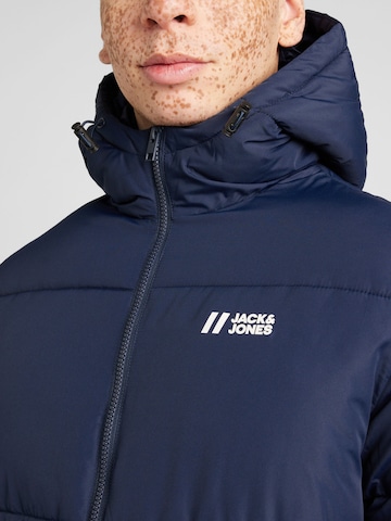 JACK & JONES Prechodná bunda 'MAX' - Modrá
