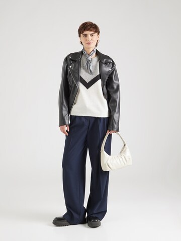 VERO MODA Свитер 'VMPLAZA' в Серый