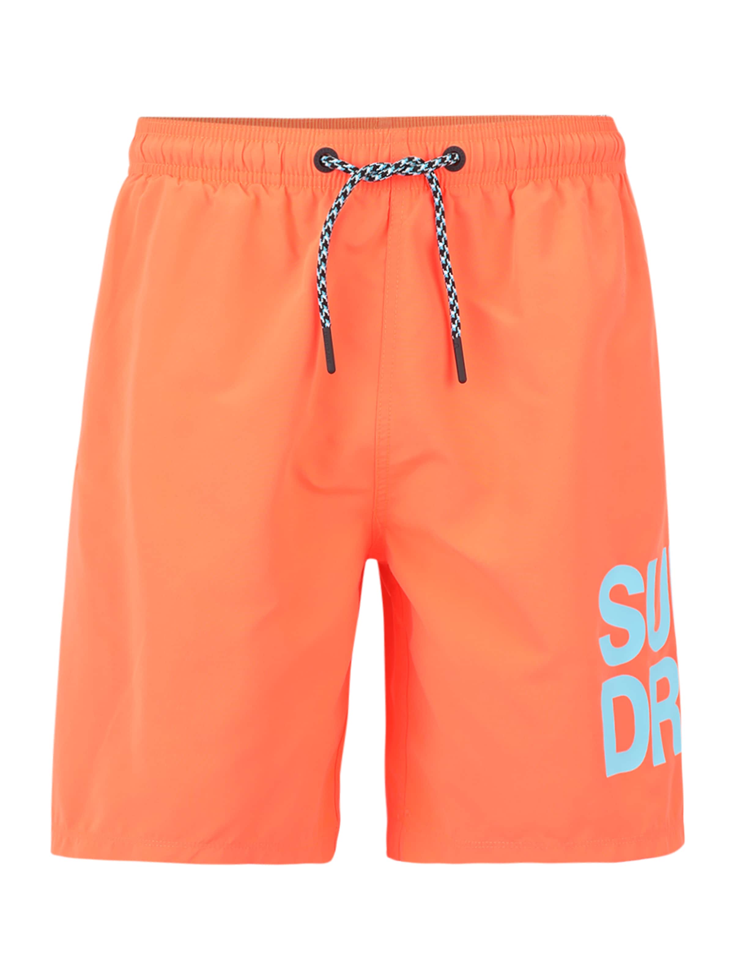 Superdry & Co Badeshorts in Orange: Vorderseite