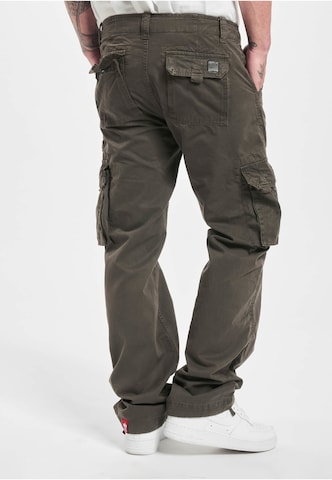 ALPHA INDUSTRIES Regular Hose 'Jet' in Grau