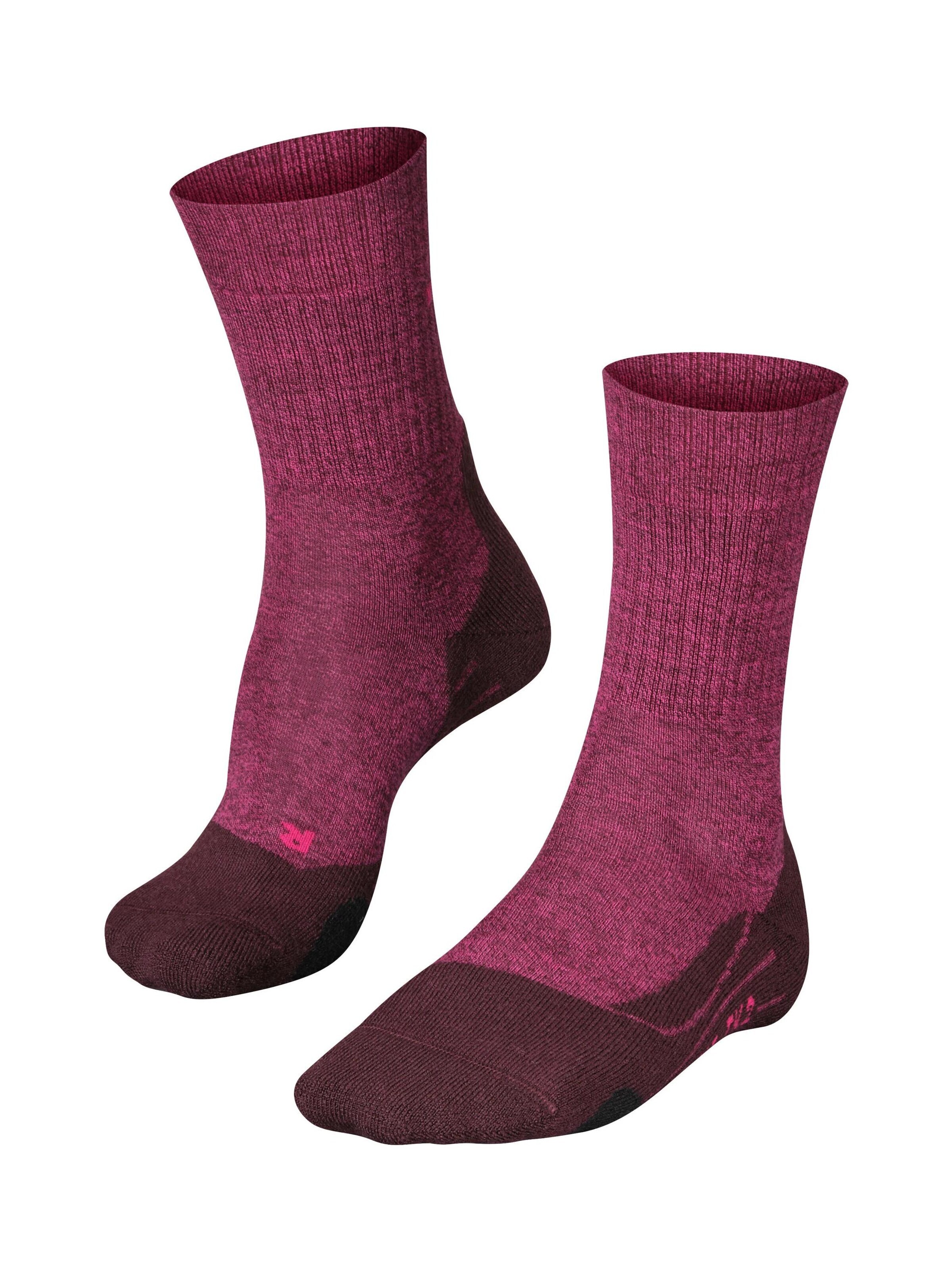 FALKE Sportsocken 'TK2 Explore Wool'‌‌ in Rot: Vorderseite