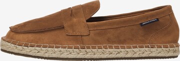 Espadrilles 'SCHERLOCK' JACK & JONES en marron : devant