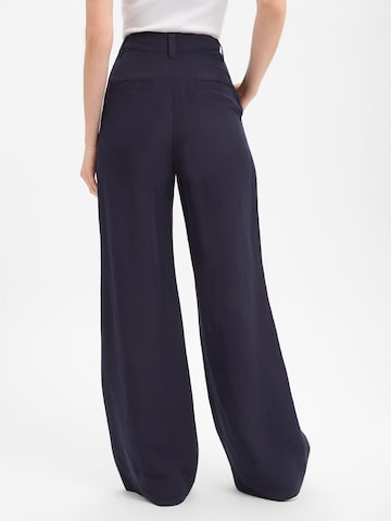 Marc Cain Wide leg Pants 'Waukee' in Blue