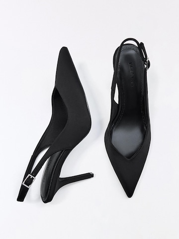 Bershka Slingback pumps in Black