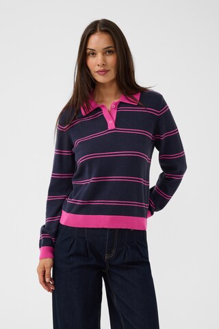 CULTURE Svetr – modrá: přední strana