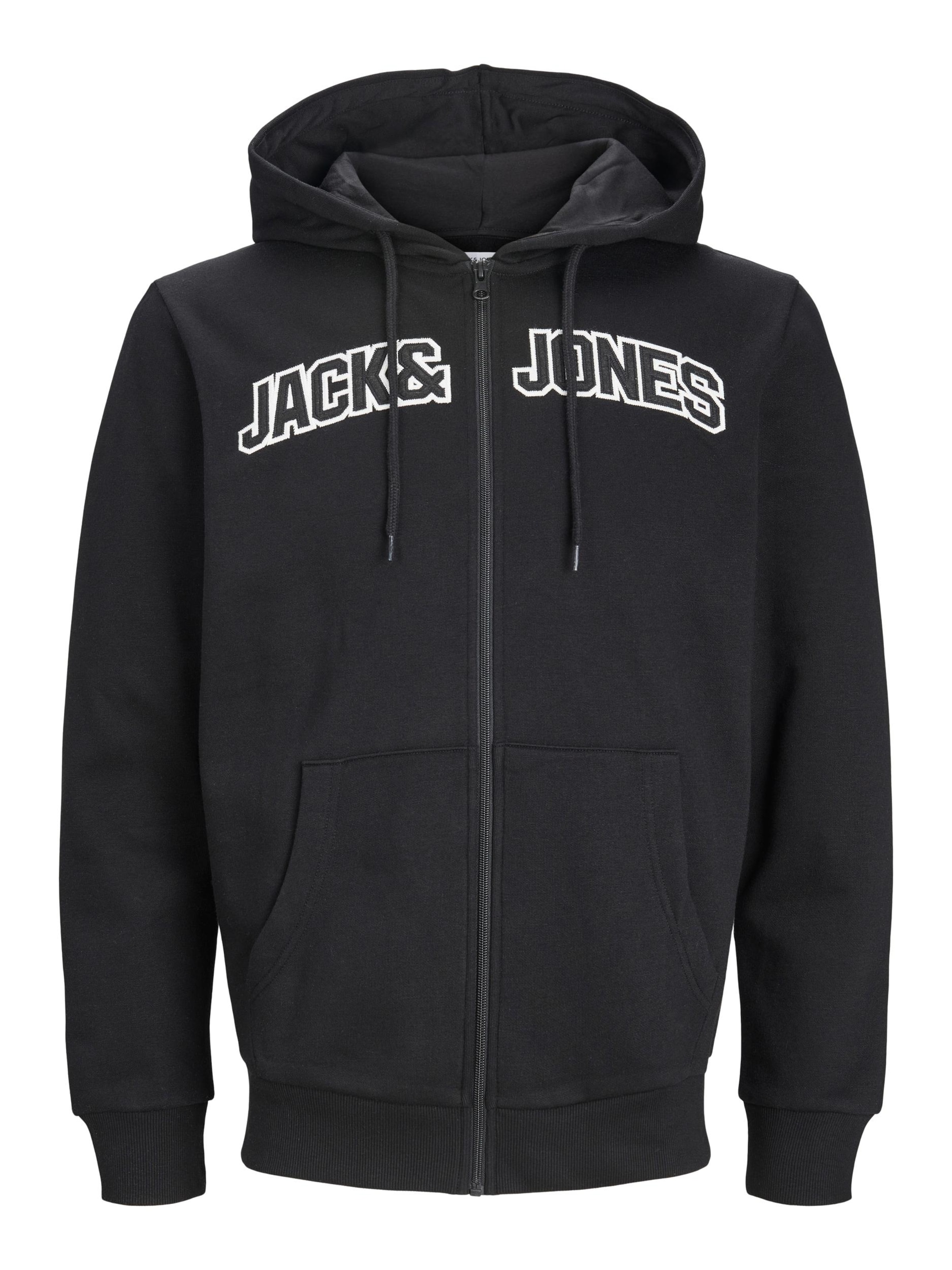 Jack and jones zip up hoodie shop