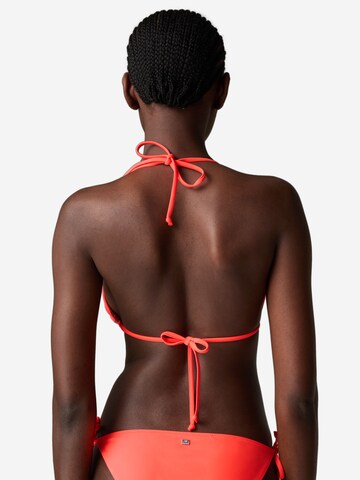 Bogner Fire + Ice Triangle Bikini Top 'Gabi' in Orange