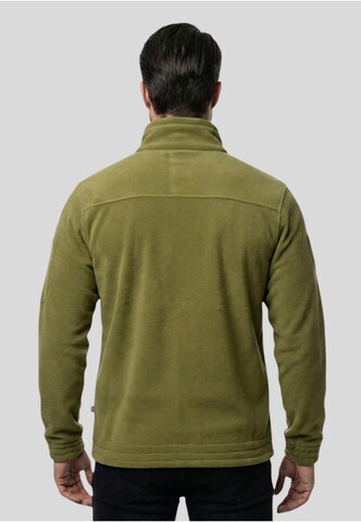 Brandit Fleecejacke 'Combat' in Grün