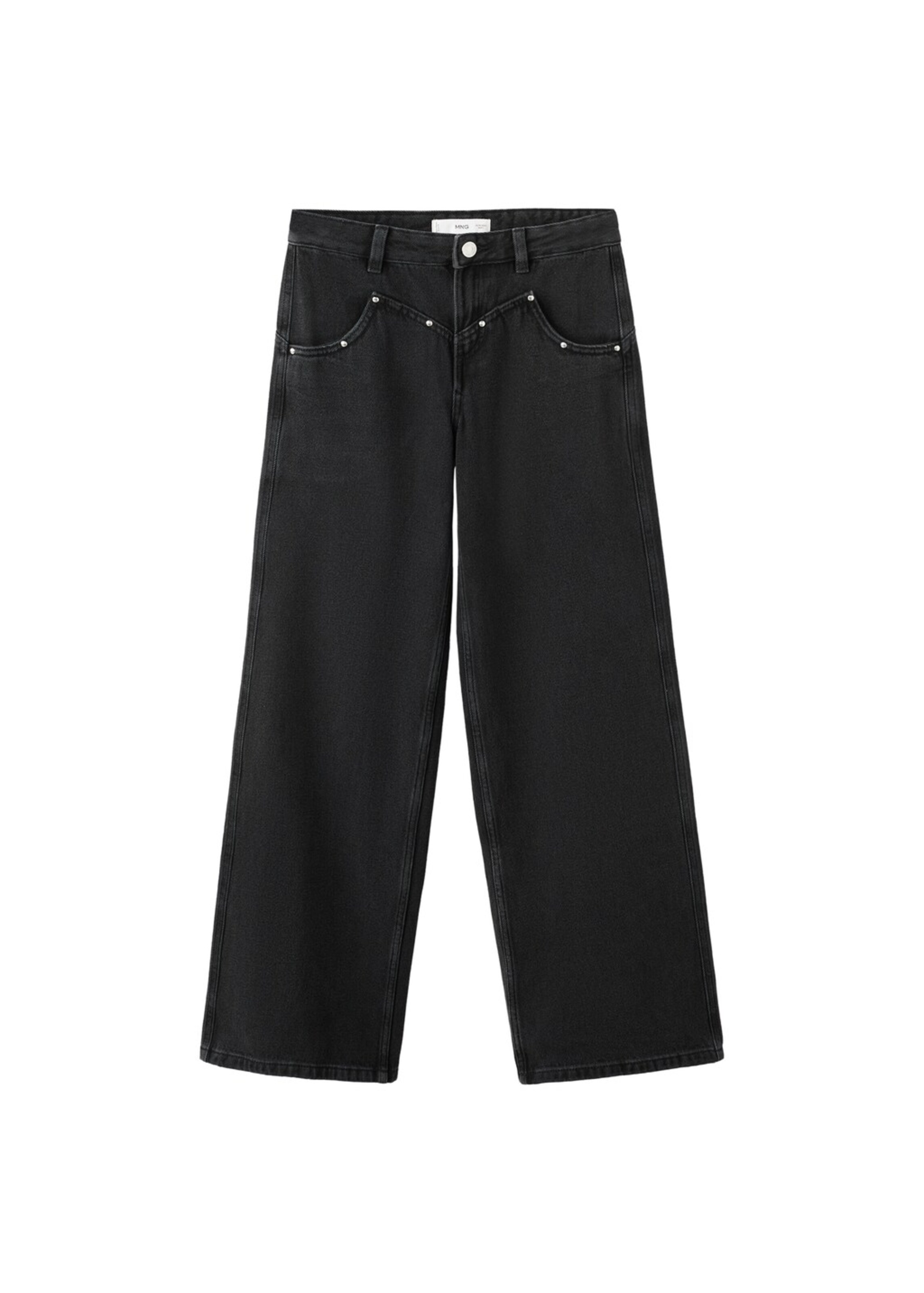 MANGO TEEN Jeans 'Sherif' in black denim, Produktansicht