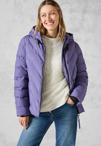 CECIL Winter Jacket in Purple: front