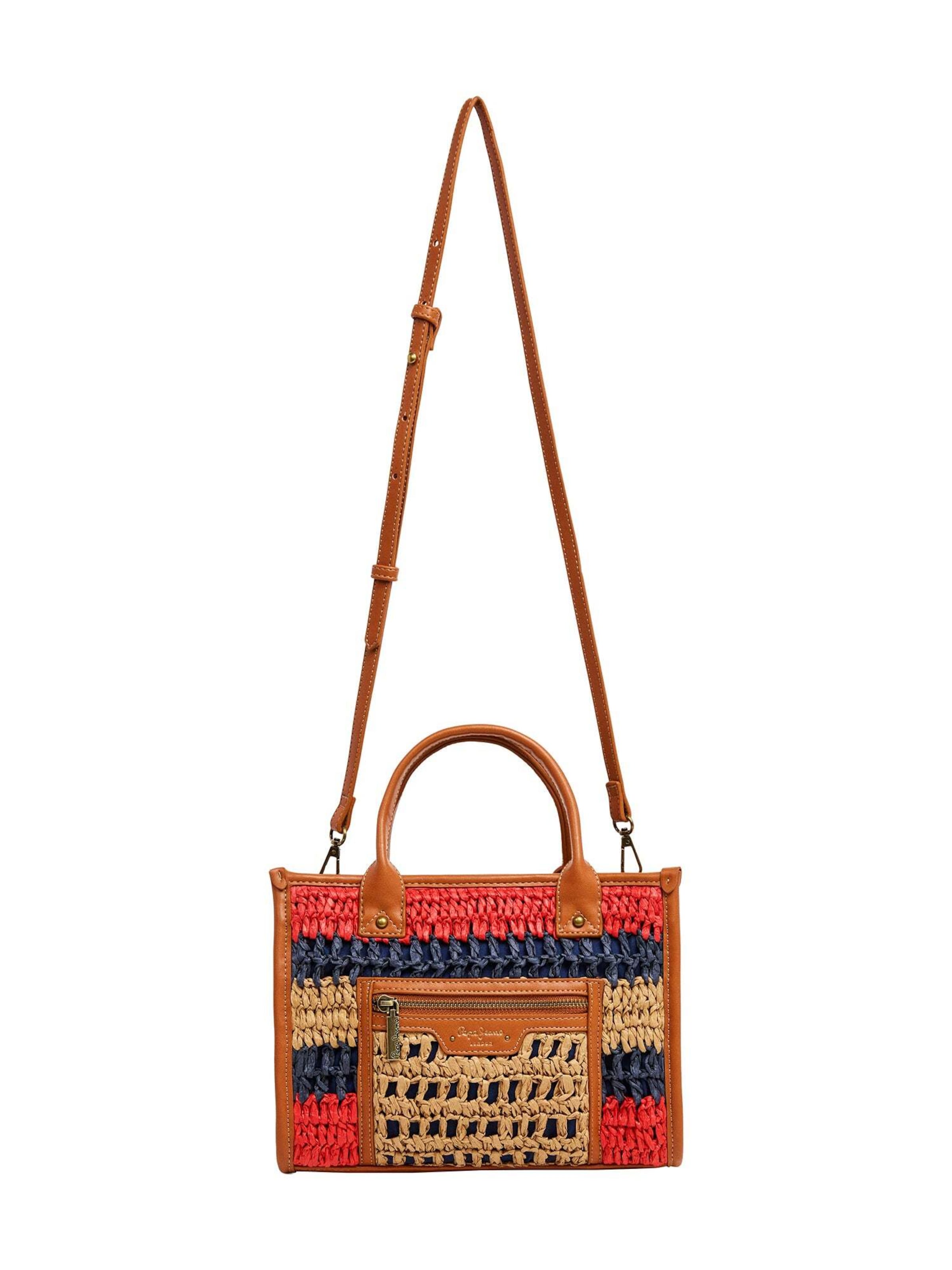 Pepe Jeans Handbag 'Zadie London' in Brown