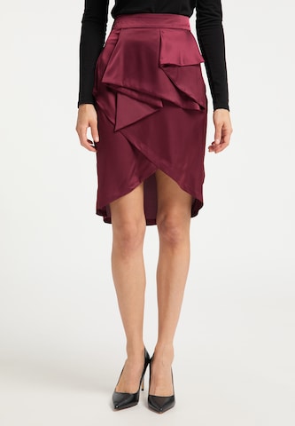 faina Skirt in Red: front