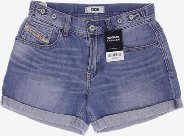 DIESEL Shorts in XXS in Blue: front