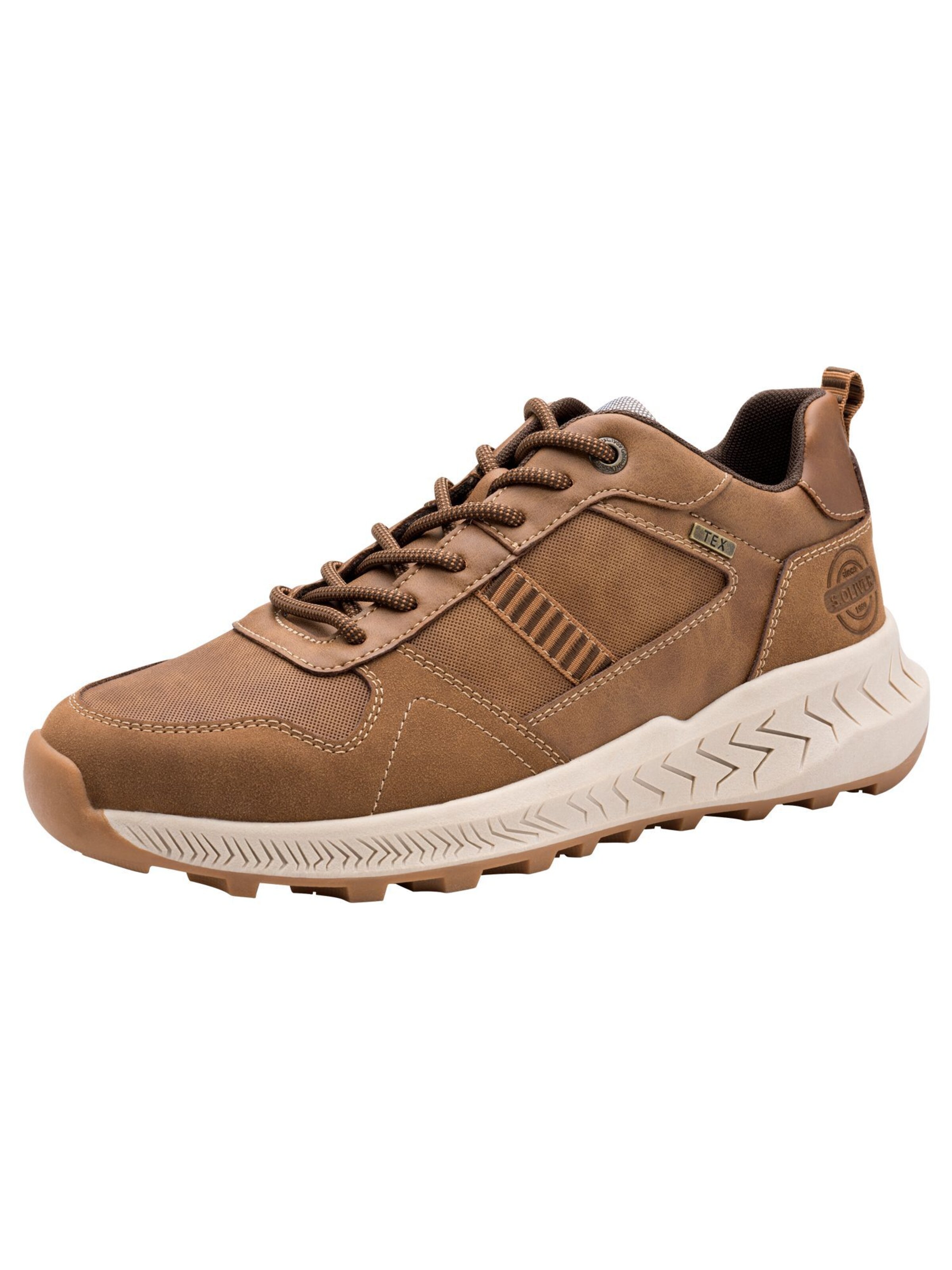 s.Oliver Platform trainers in Brown: front