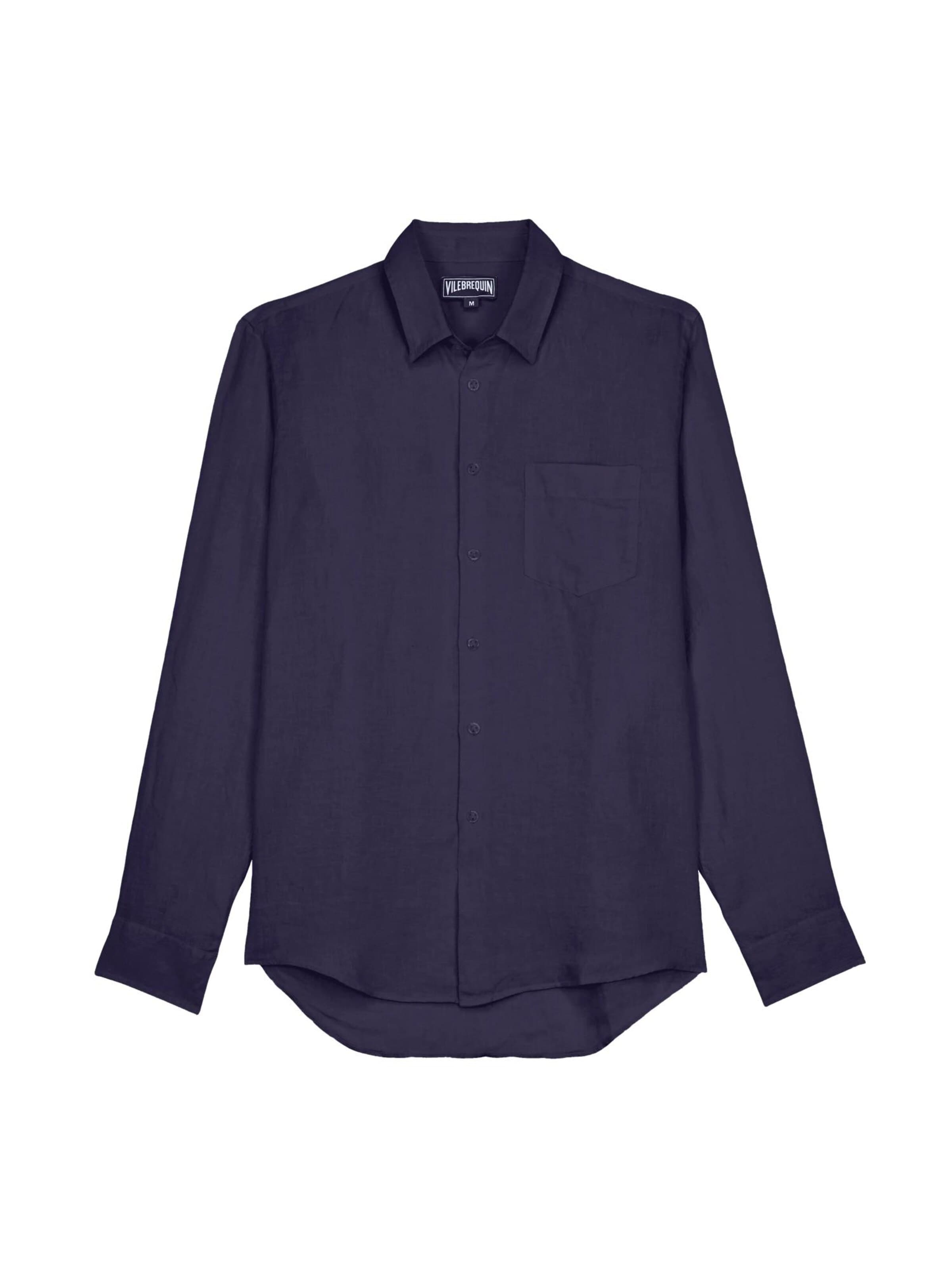 Coupe regular Chemise Vilebrequin en bleu