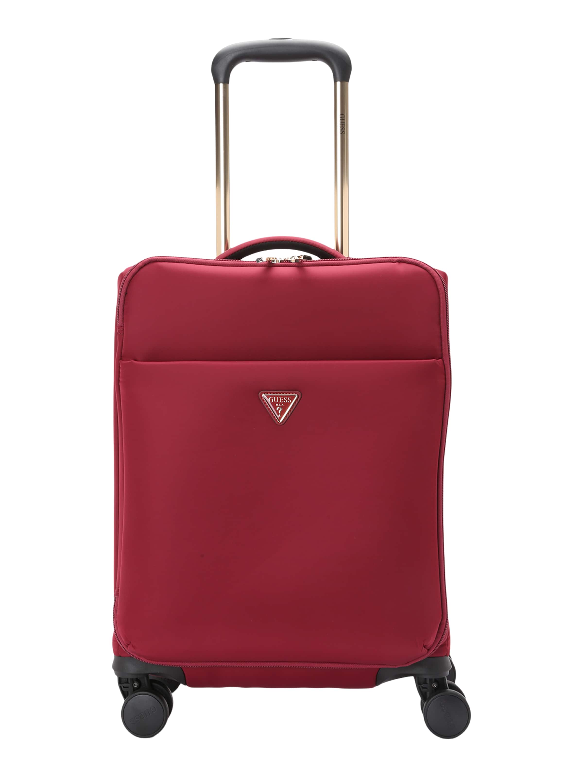 GUESS Βαλίτσα με ροδάκια 'FOLLIE' σε κόκκινο: μπροστά