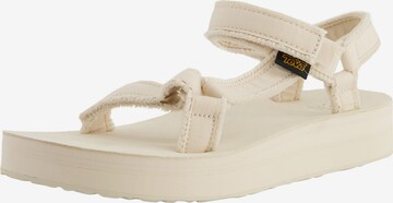 TEVA Hiking Sandals in Beige: front