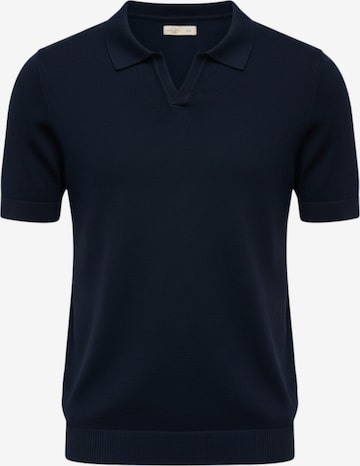 Ombre Shirt in Blau: Vorderseite