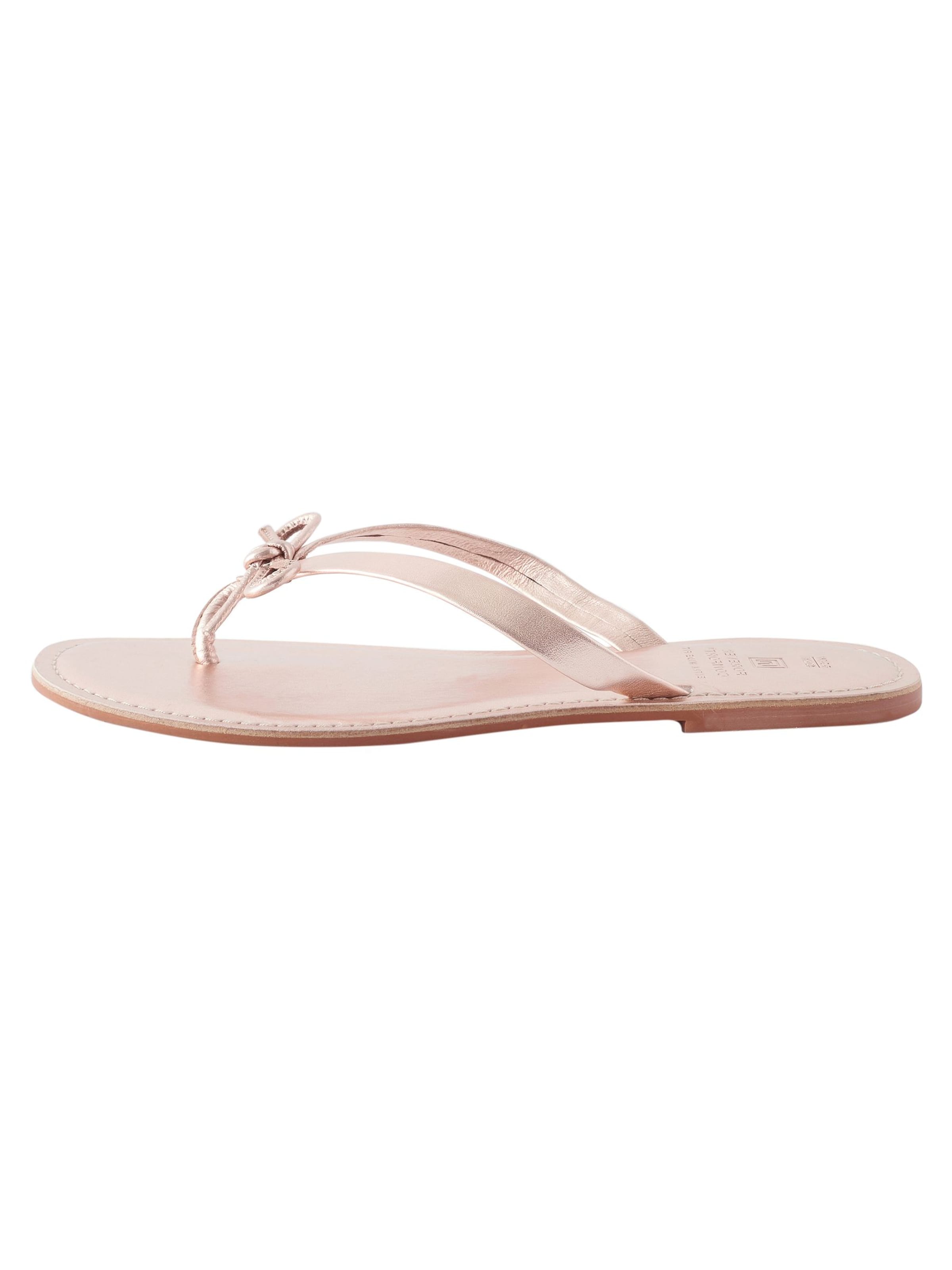 Next T-bar sandals 'Forever Comfort®' in Gold: front