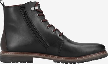 Rieker - Botas com atacadores em preto