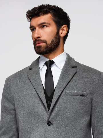 Regular fit Giacca da completo di Ombre in grigio
