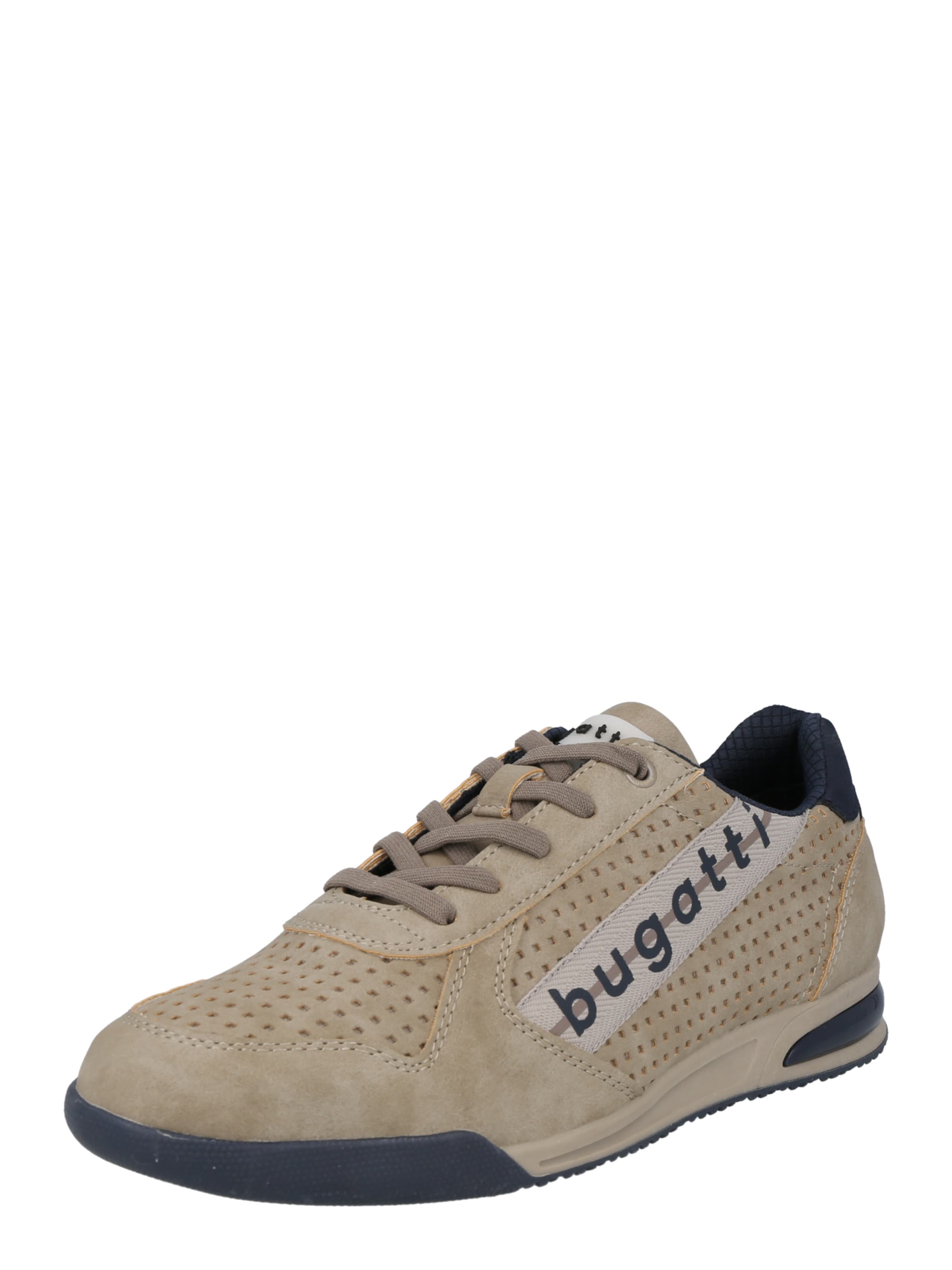 Sneaker bassa 'Trevor' di bugatti in beige: frontale
