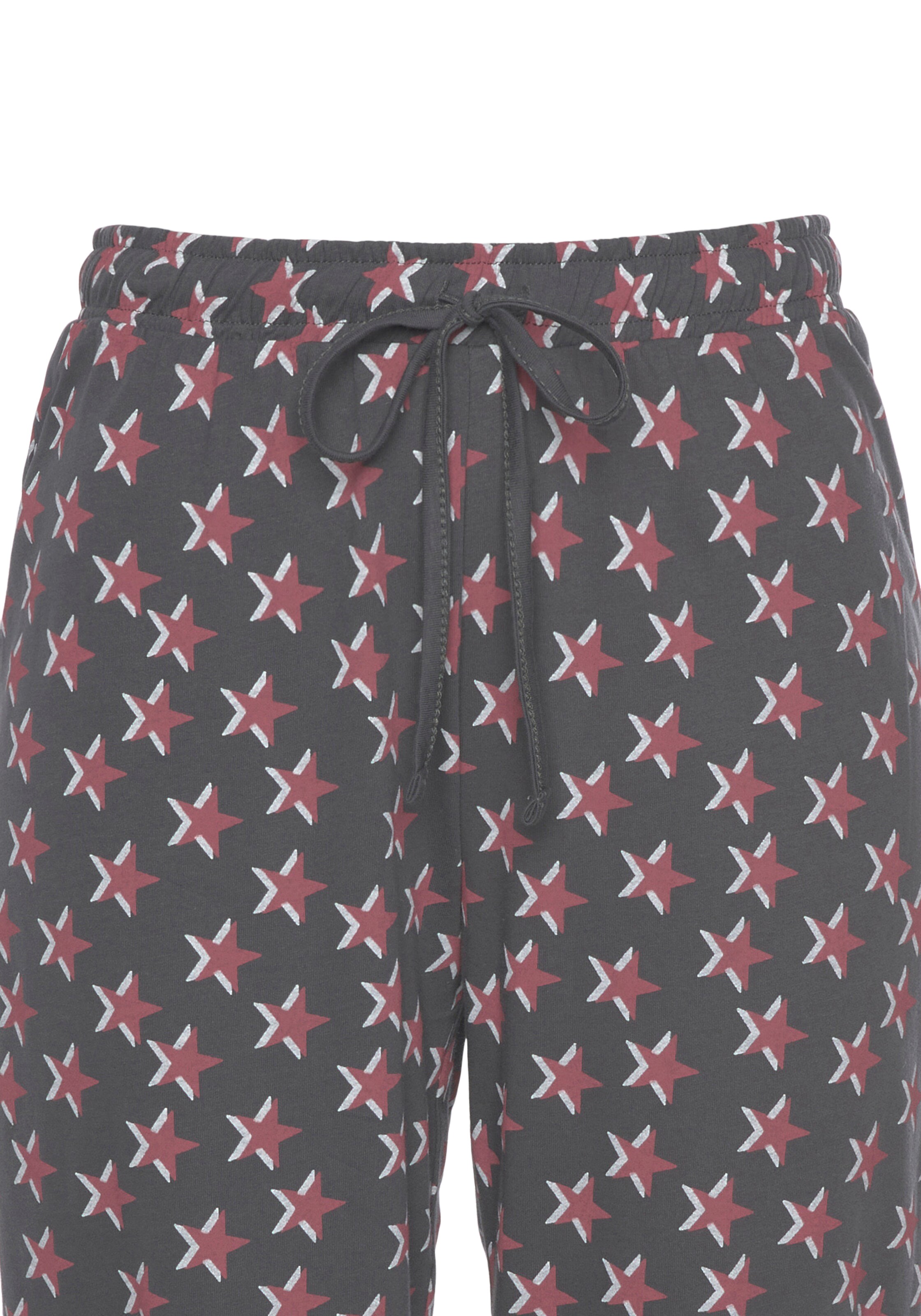 VIVANCE Pyjama 'Dreams' in Grau