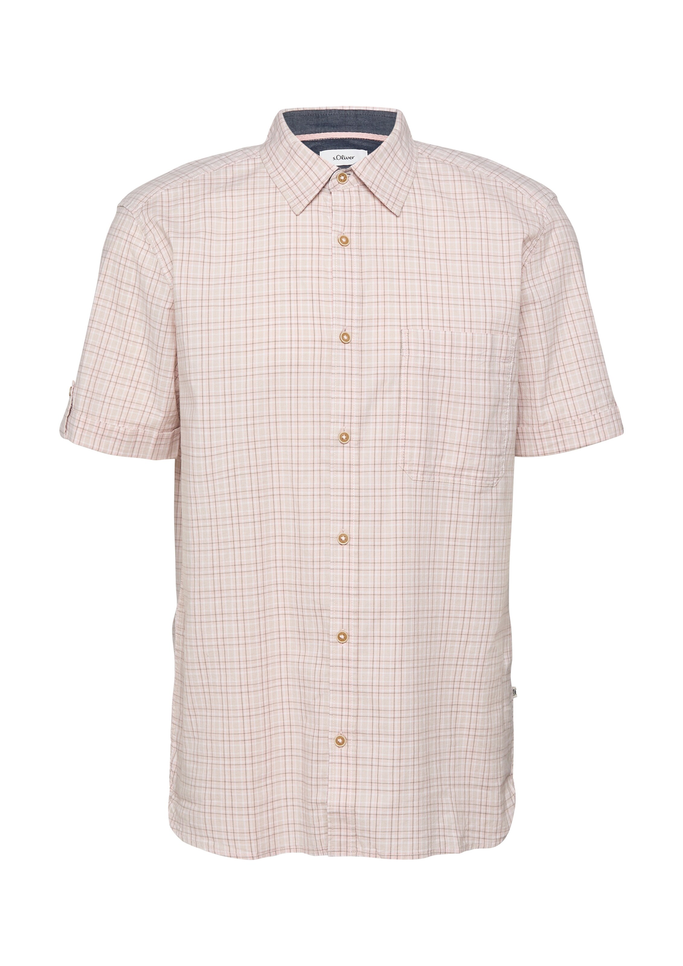 s.Oliver Hemd in Pink: Vorderseite