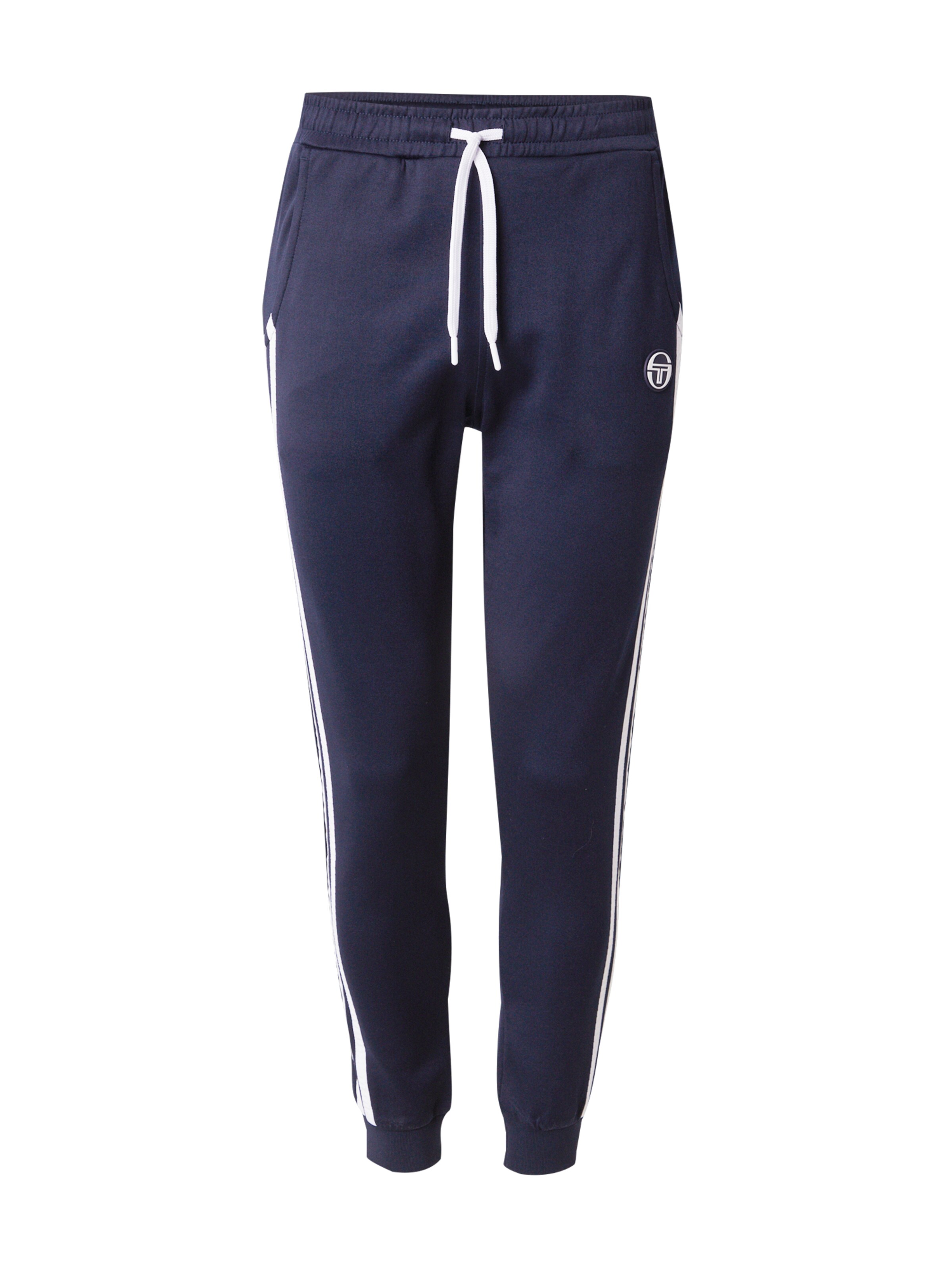 Sergio Tacchini Alt kitsenev Spordipüksid, värv sinine: eest vaates