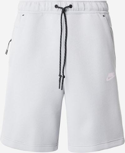 Nike Sportswear Housut 'TCH FLC' värissä vaaleanharmaa, Tuotenäkymä