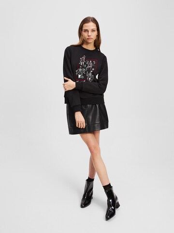 Karl Lagerfeld Свитшот 'Karl Series' в Черный