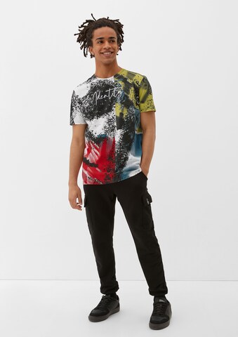 QS T-Shirt in Weiß