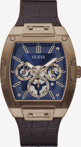 GUESS Analog Watch 'PHOENIX' in Blue: front