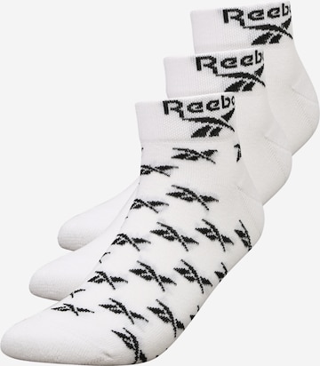 Chaussettes Reebok en blanc : devant