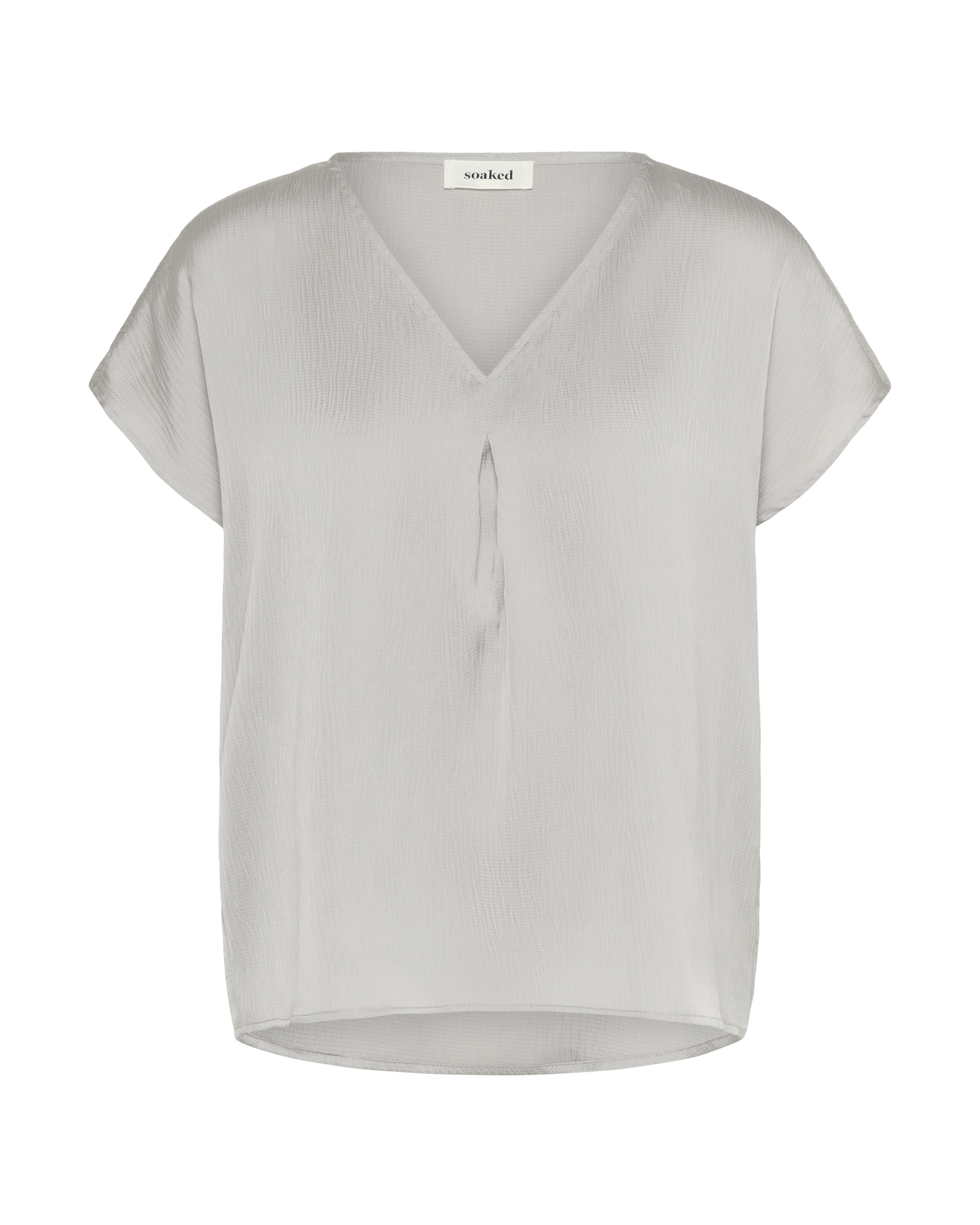 Camicia da donna 'Loana' di SOAKED IN LUXURY in grigio: frontale