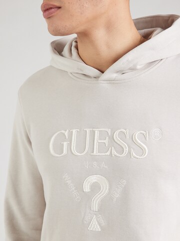 GUESS Sweatshirt 'BEAU' in Grey