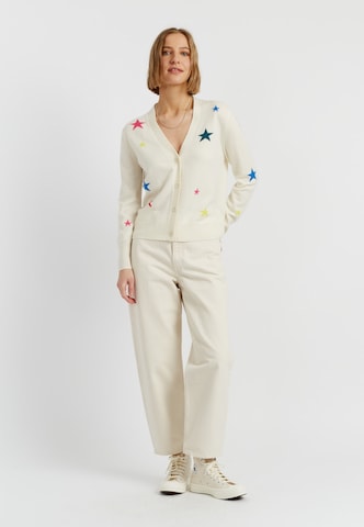 Chinti & Parker Cardigan 'Star' i beige