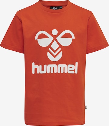 Hummel T-Shirt 'Tres' in Orange: predná strana