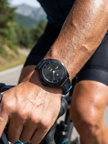 Montre digitale Lotus en noir