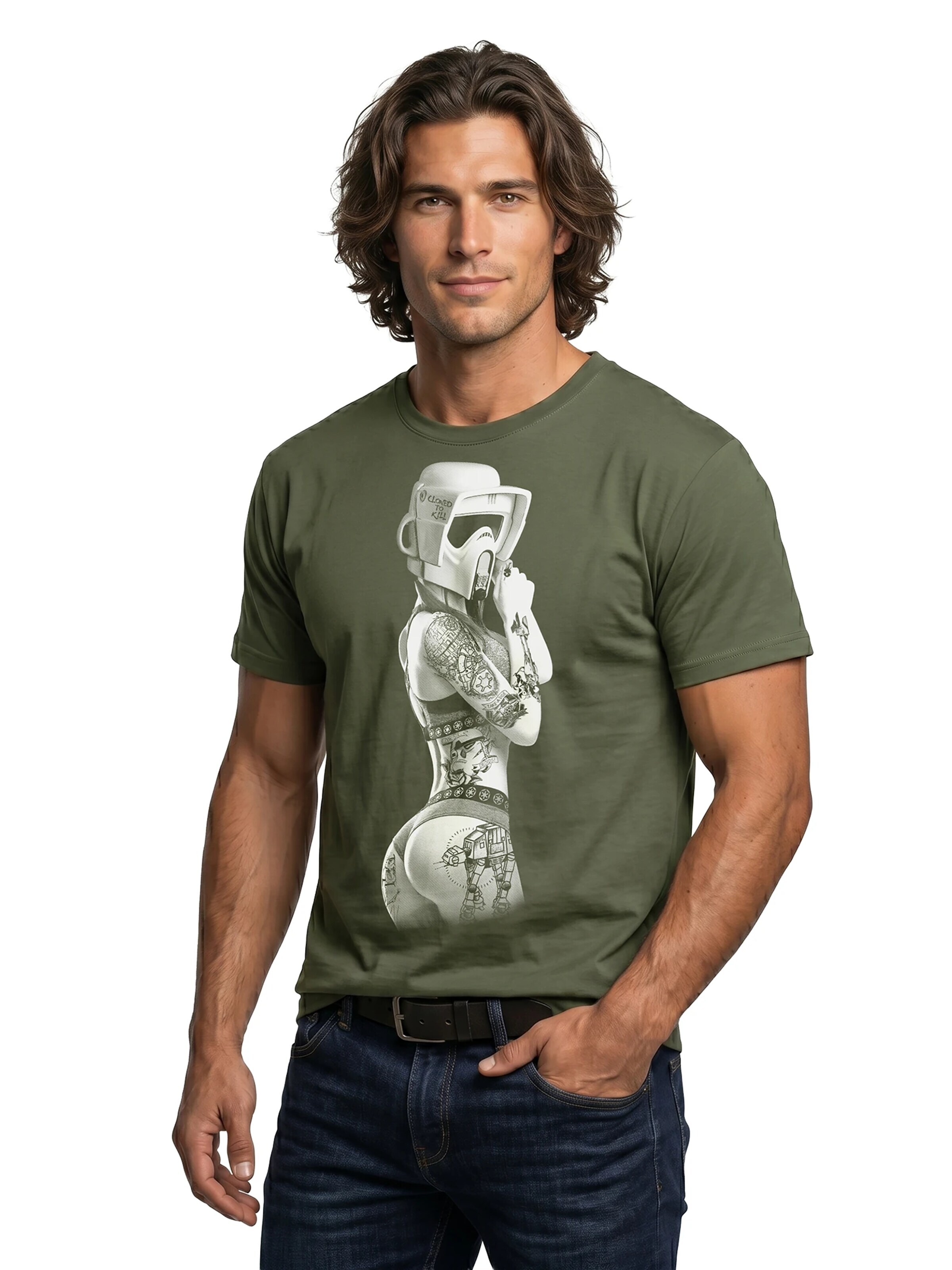 MAKAYA Shirt 'Trooper' in Green