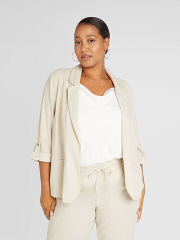 Vero Moda Curve Blazers 'Jesmilo' in Wit: voorkant