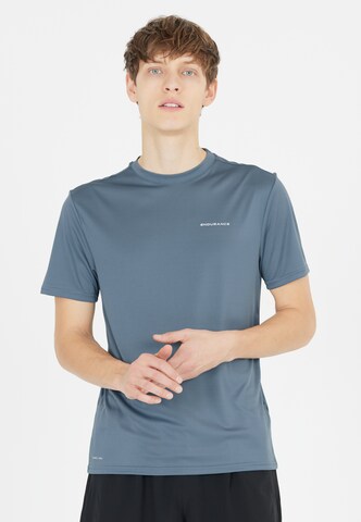 ENDURANCE Functioneel shirt 'Dipose' in Blauw: voorkant