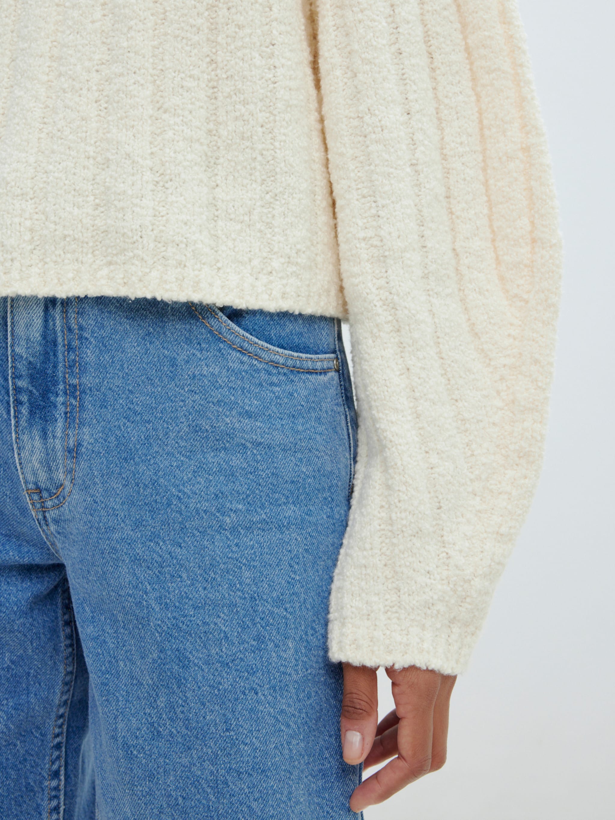 EDITED Produkte Pullover 'Martje' weiß