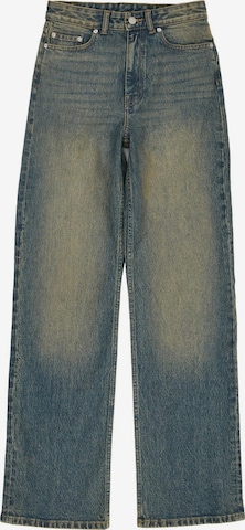 Dr. Denim Regular Jeans 'Echo High Straight' in Bruin: voorkant