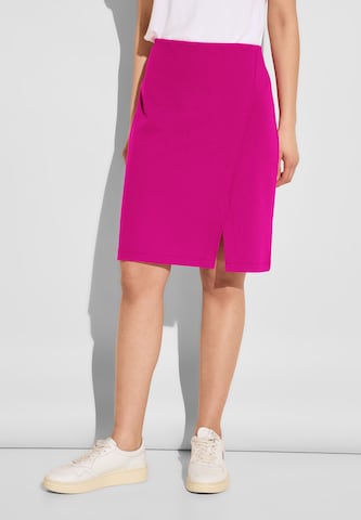 STREET ONE Rok 'Maja' in Roze: voorkant