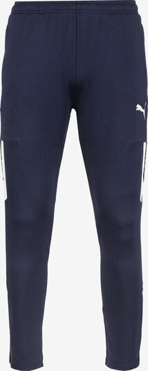 Pantaloni sportivi PUMA di colore blu scuro / bianco, Visualizzazione prodotti