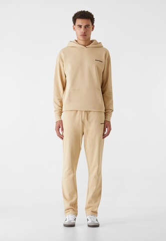 9N1M SENSE Loose fit Trousers 'Essential' in Beige