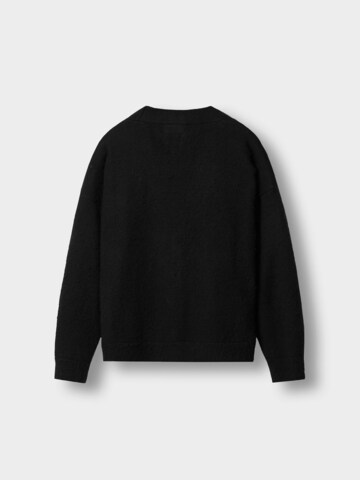 Burocs Knit Cardigan in Black